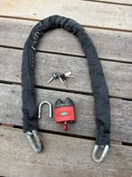 LP Defender kettingslot met beschermhoes 120cm ART4, Motoren, Accessoires | Sloten, Ophalen of Verzenden, Zo goed als nieuw