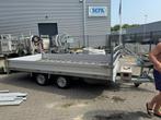 Saris plateau aanhangwagen tandemasser 405 x 205 cm, Auto diversen, Aanhangers en Bagagewagens, Ophalen, Gebruikt
