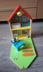 Peppa pig huis hout, Ophalen of Verzenden, Gebruikt, Poppenhuis