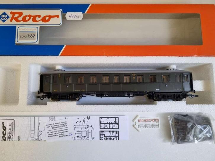 Roco 44533 - Personenrijtuig van de DRG, Hobby en Vrije tijd, Modeltreinen | H0, Zo goed als nieuw, Wagon, Gelijkstroom, Roco