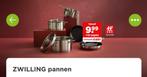 Zwilling PannenZegels Plus - 2 kaarten - € 2,50 pkrt (KWF), Hobby en Vrije tijd, Spaarzegeltjes, Ophalen of Verzenden, Winkel, Super of Benzinepomp