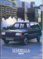 Seat Marbella Ronda (Fiat Panda Ritmo) brochure/auto folder, Ophalen of Verzenden, Overige merken