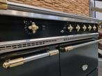 Luxe Fornuis Lacanche 110cm zwart messing 2 x Inductie, 60 cm of meer, Ophalen of Verzenden, Zo goed als nieuw, Energieklasse A of zuiniger