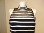 Joseph Ribkoff mooie top gestreept zwart wit voile deel 42, Kleding | Dames, Verzenden, Zwart, Maat 42/44 (L), Joseph Ribkoff