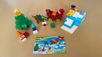 Lego Duplo Wintervakantie van de kerstman kerst set - 10837, Ophalen of Verzenden, Zo goed als nieuw, Complete set, Duplo