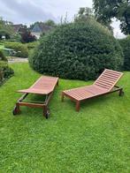Te koop: 2x IKEA Nämmarö Houten Ligbed, Tuin en Terras, Ophalen of Verzenden, Gebruikt, Hout