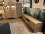Levanzo wandkast + TV-meubel set – Blond Oak lamulux, Ophalen of Verzenden