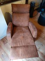 Fauteuil stoel met voetensteun inklapbaar / uitklapbaar, Huis en Inrichting, Fauteuils, Ophalen, Gebruikt