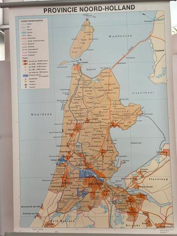 Schoolkaart van de Provincie Noord-Holland beschikbaar voor biedingen