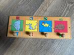 Jan bibejan houten kapstok kinderen, Kinderen en Baby's, Speelgoed | Houten speelgoed, Ophalen of Verzenden, Zo goed als nieuw