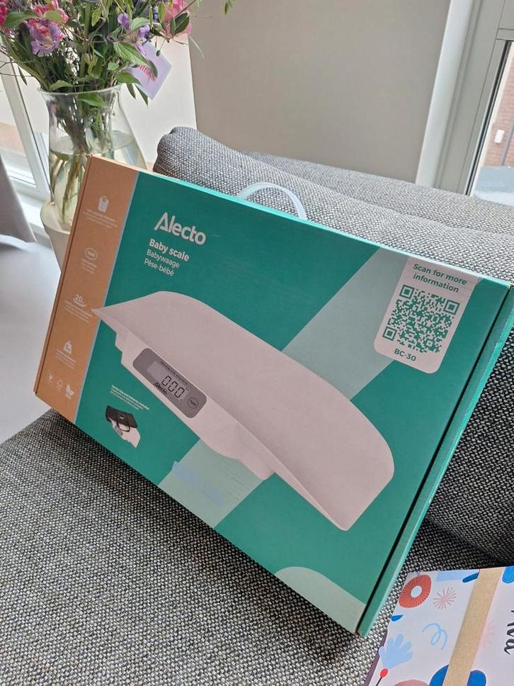 Baby Weegschaal Alecto BC-30 - Huur, Kinderen en Baby's, Overige Kinderen en Baby's, Zo goed als nieuw, Ophalen
