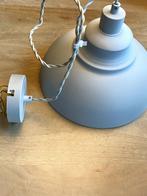 Lichtblauwe hanglamp E27 fitting van Homesweethome, Ophalen of Verzenden, Zo goed als nieuw, Metaal, Minder dan 50 cm