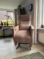 Prominent sta op stoel, Huis en Inrichting, Fauteuils, Ophalen, Gebruikt, Minder dan 75 cm, Leer