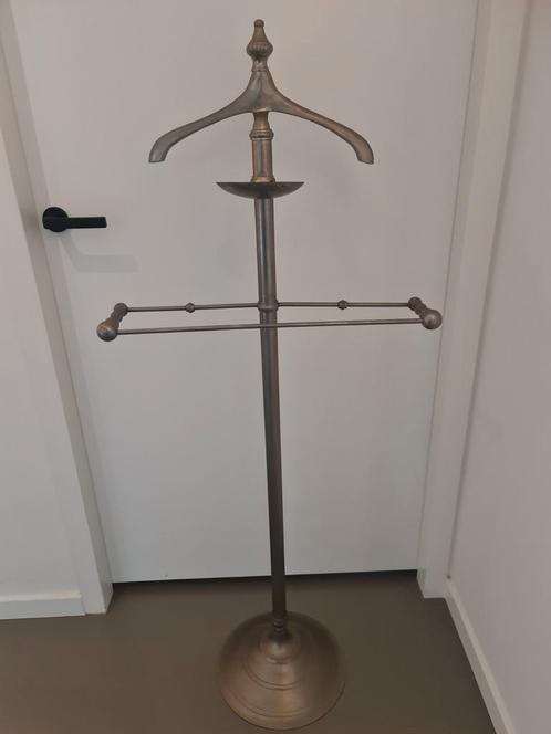 Vintage Metalen Staande Kapstok, Huis en Inrichting, Woonaccessoires | Kapstokken, Gebruikt, Staande kapstok, 150 tot 200 cm, Metaal
