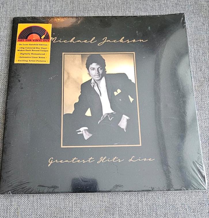 Michael Jackson - Greatest Hits Live - Nieuw!, Cd's en Dvd's, Vinyl | Pop, Nieuw in verpakking, 2000 tot heden, 12 inch, Ophalen of Verzenden