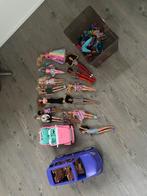 Barbie Poppen Collectie + 2 Auto's, Kinderen en Baby's, Speelgoed | Poppen, Ophalen of Verzenden, Gebruikt, Barbie