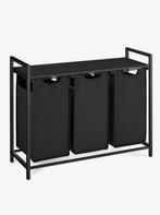 O'daddy wasmand met 3 vakken - Zwart, Ophalen of Verzenden, Nieuw