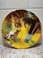 Wandbord Finse Spitz, Spits hond., Ophalen of Verzenden