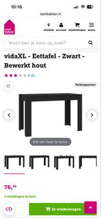 Eettafel, Ophalen, 50 tot 100 cm, Rechthoekig, Nieuw