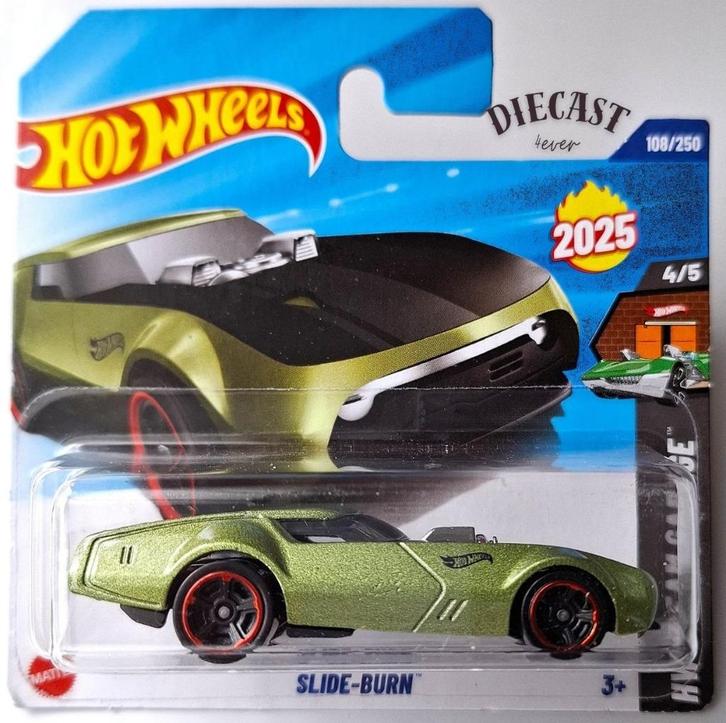 Hot Wheels Slide Burn, Hobby en Vrije tijd, Modelauto's | Overige schalen, Nieuw, Auto, Ophalen