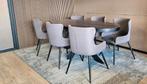 Mango houten tafel incl 6 stoelen zsm ophalen, Huis en Inrichting, Complete inboedels, Ophalen of Verzenden, Mango, Mango, Mango