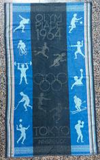 Olympiade 1964 badhanddoek Olympische Spelen Tokyo Innsbruck, Ophalen of Verzenden, Gebruikt