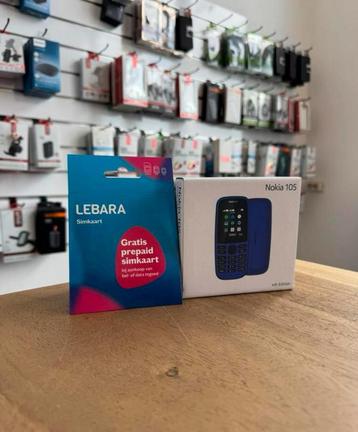 Nokia 105 inclusief simkaart beschikbaar voor biedingen