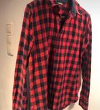 Stoere Houthakkers Blouse - Ruit, Ophalen of Verzenden, Zo goed als nieuw, Rood, Halswijdte 41/42 (L)