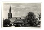 Maurik  KVR 16-5510 Buitenweg N.H Kerk en O.L.School, Verzamelen, Ansichtkaarten | Nederland, 1940 tot 1960, Gelderland, Ongelopen