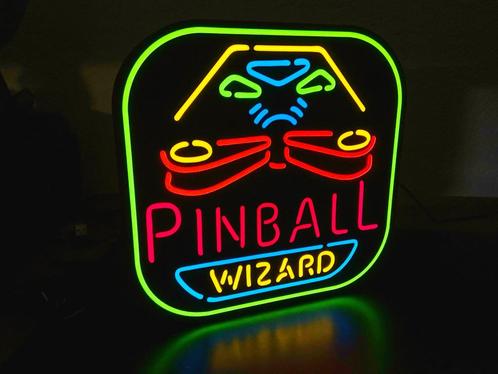 Pinball Wizard Lamp, Verzamelen, Merken en Reclamevoorwerpen, Nieuw, Lichtbak of (neon) lamp, Ophalen of Verzenden