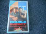 DOUBLE IMPACT! Aktie met J.C van Damme Op VIDEO!, Cd's en Dvd's, Vanaf 16 jaar, Verzenden, Zo goed als nieuw, Actie en Avontuur
