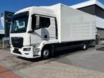MAN TGL 12.256 4x2 BL TM-cab wb 4850 incl. laadbak en laadkl, Automaat, MAN, Wit, Origineel Nederlands