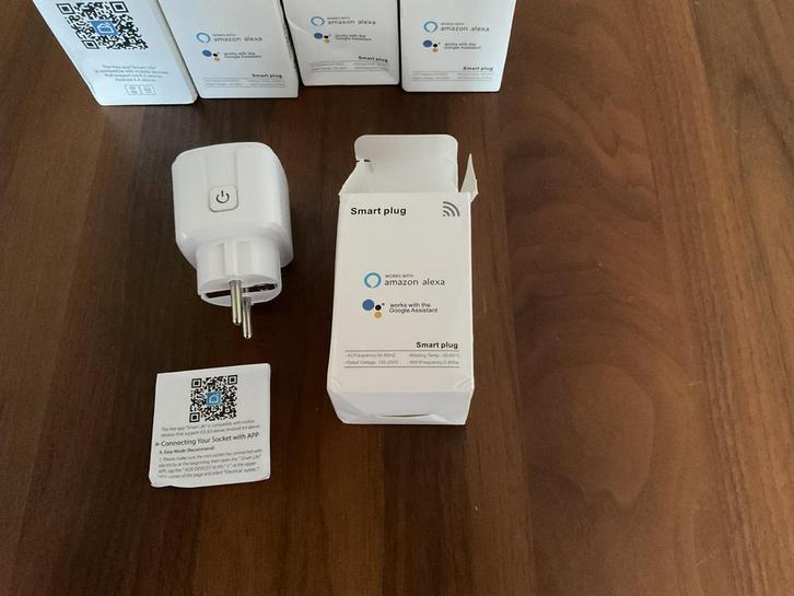 WiFi Smart plug slimme stekker €5/st, Doe-het-zelf en Verbouw, Elektra en Kabels, Nieuw, Stekker, Ophalen of Verzenden