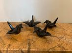 Zwarte Origami Vogeltjes - Japans porselein, Ophalen, Zo goed als nieuw