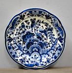 Groot Delfts blauw handgeschilderde schaal, Antiek en Kunst, Antiek | Wandborden en Tegels, Ophalen of Verzenden