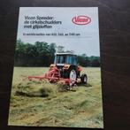 Vicon Speeder Cirkelschudders Folder, Ophalen of Verzenden, Zo goed als nieuw, Vicon, Folder