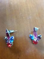 Kleurrijke oorstekers, Ophalen of Verzenden, Zo goed als nieuw, Overige kleuren, Overige materialen