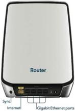 Netgear Orbi RBK853 AX6000 Wifi-6 (3-pack), Computers en Software, WiFi-versterkers, NETGEAR, Ophalen of Verzenden, Zo goed als nieuw