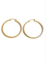 9k gouden oorbellen, Sieraden, Tassen en Uiterlijk, Oorbellen, Hangers, Ophalen of Verzenden, Zo goed als nieuw, Goud