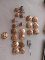 Vintage knopen ptt, Ophalen of Verzenden, Gebruikt, Knoop of Knopen