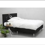 Wehkamp Larvik Boxspring 120x200 cm - Zwart, Ophalen, Zwart, Zo goed als nieuw, Twijfelaar