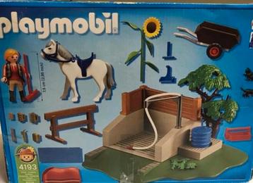 Playmobil Paarden Wasplaats - Complete Set beschikbaar voor biedingen