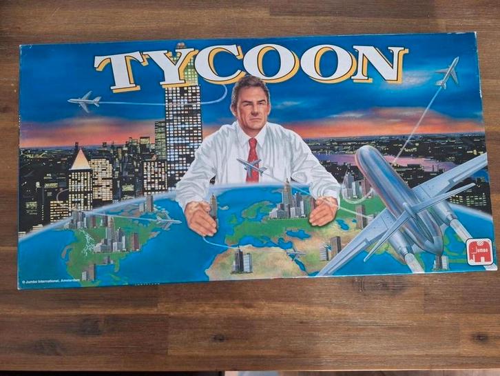 Jumbo Spel Tycoon - Strategisch Bordspel, Hobby en Vrije tijd, Gezelschapsspellen | Bordspellen, Gebruikt, Een of twee spelers
