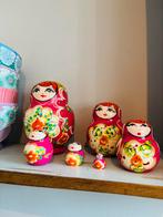 Vintage Russische Matroesjka’s knalroze, Verzamelen, *, Gebruikt, Verzenden, *