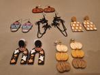 Nieuw! Halloween oorbellen set 6 voor 3 euro sieraden, Overige materialen, Hangers, Overige kleuren, Nieuw