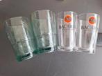 4 Bacardi glazen. Als nieuw! 2 Mojito en 2 Baco glazen., Glas of Glazen, Ophalen of Verzenden, Overige stijlen, Glas