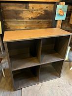 Vintage metalen open kantoorkastje, Ophalen, Gebruikt