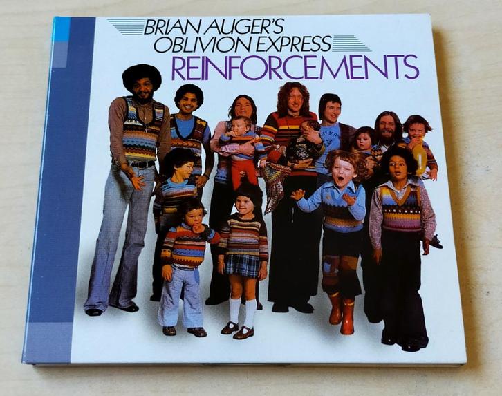 Brian Auger's Oblivion Express - Reinforcements CD 1975/1998, Cd's en Dvd's, Cd's | Rock, Zo goed als nieuw, Progressive, Ophalen of Verzenden