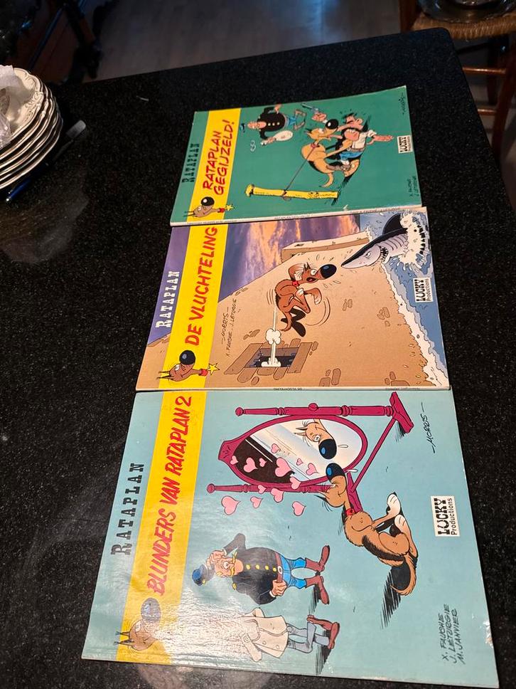 Rataplan Stripboeken Collectie, Boeken, Stripboeken, Gelezen, Meerdere stripboeken, Ophalen of Verzenden