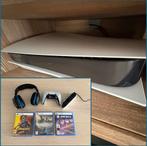 PS5 disk edition - met headset, 3x games, charging station, Spelcomputers en Games, Spelcomputers | Sony PlayStation 5, Ophalen